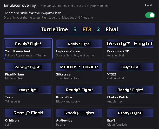 Your style, even in the emulator
