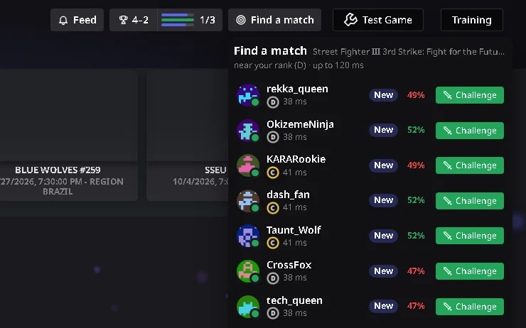 Find a match
